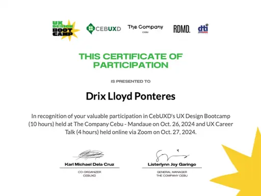 UX Design Bootcamp by CebUXD screenshot