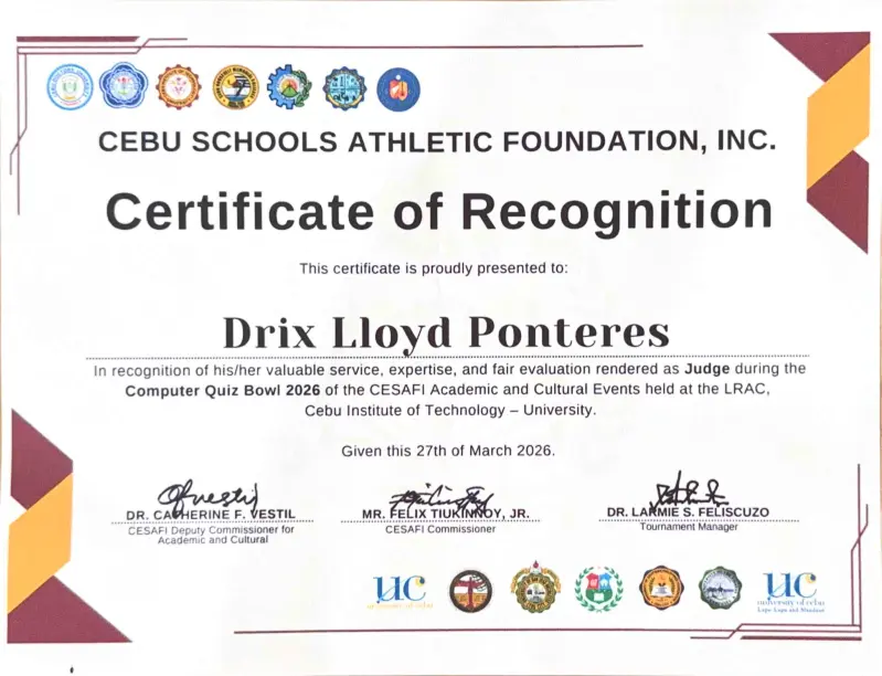 CESAFI Computer Quiz Bowl Programming Challenge Judge screenshot