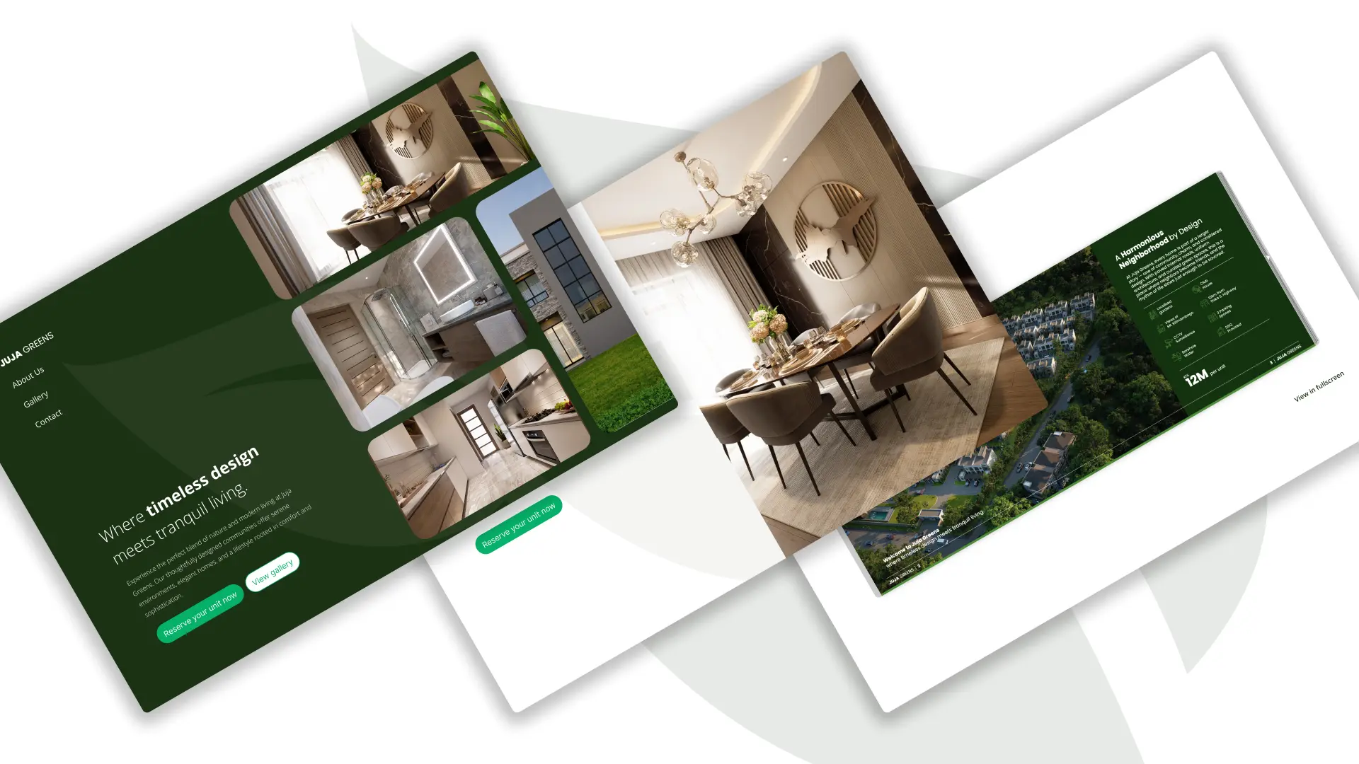 Juja Greens Web Page screenshot